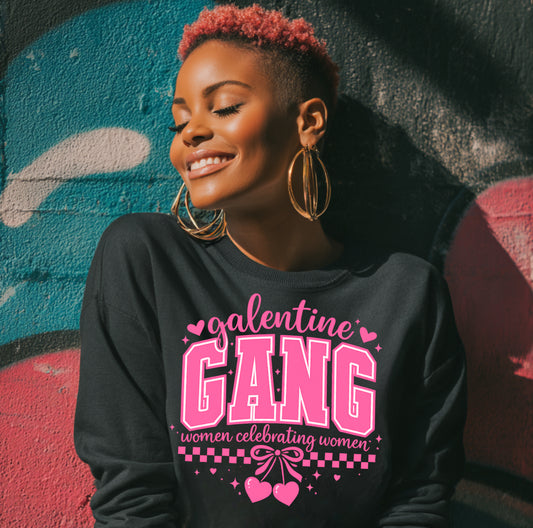 Galentine Gang (Pink) PNG